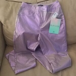 Elite jeans shiny pants